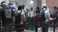 Large crowds are traveling for Labor Day weekend