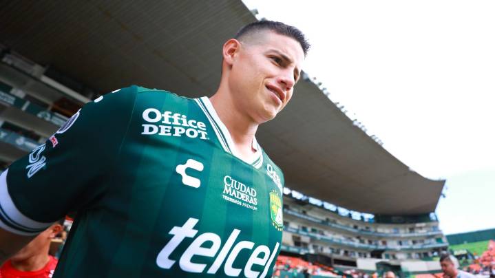 ¿Por qué James Rodríguez se habría negado a viajar con el León para enfrentar a Xolos?