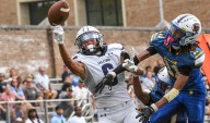 Salisbury football sends Wilson to 34th consecutive loss in sloppy slugfest