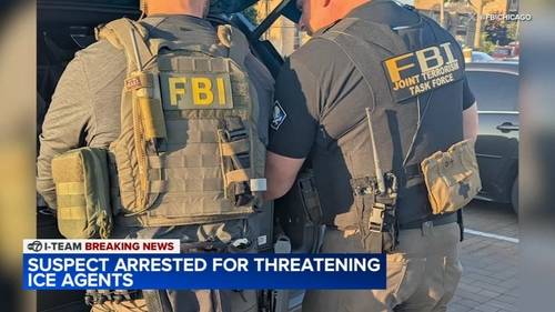 FBI Chicago arrests Michael Stover of Downers Grove, accused of making death threats against federal law enforcement in suburb