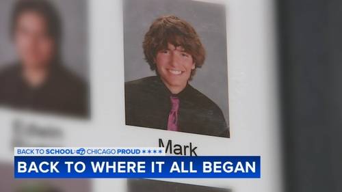 Back to school: ABC7 Chicago's Rob Elgas, Mark Rivera return to Crystal Lake Central High School amid back