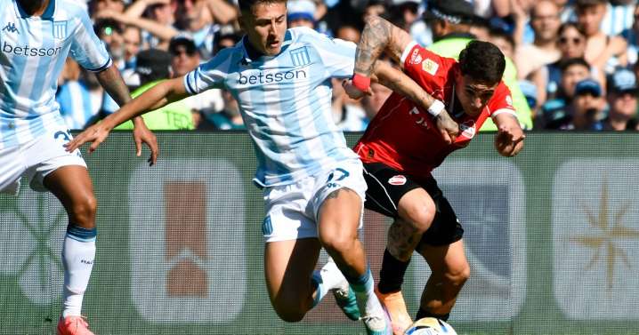 En vivo: Racing e Independiente igualan sin goles al inicio del segundo tiempo en el clásico