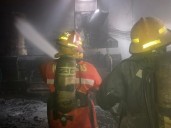 Reportan incendio en procesadora de plástico en Maturín ‎