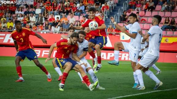Fotos: Soria vibra con el encuentro de la Selección Española Sub21 frente a Chipre