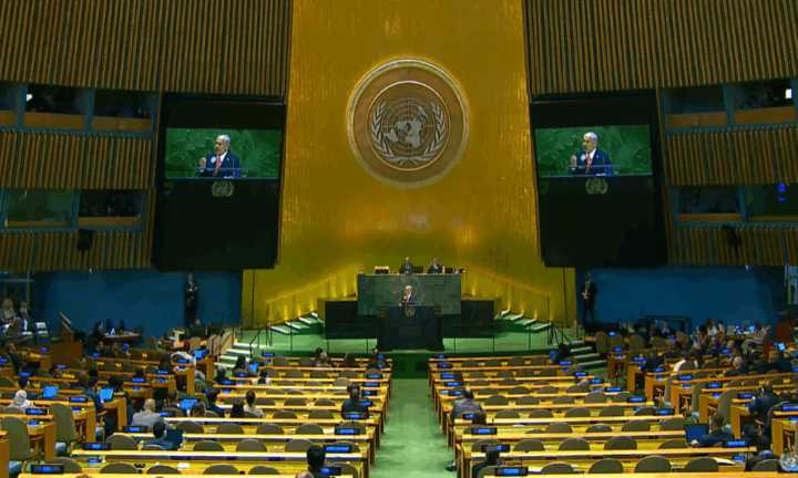 Discurso cínico de Benjamín Netanyahu lo dejó solo en la ONU