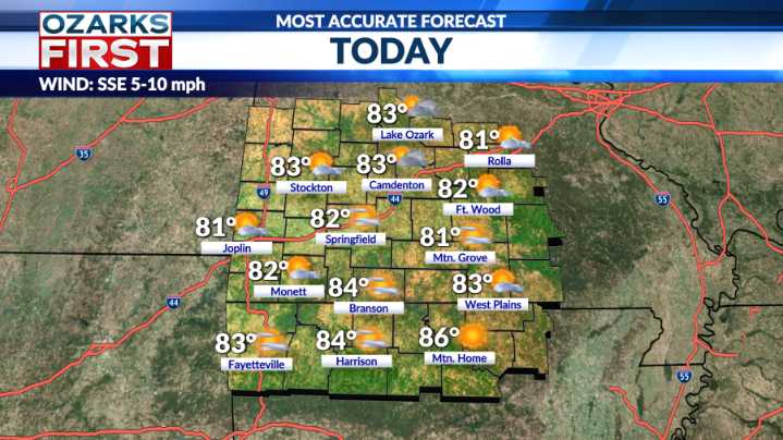 Mild September temperatures to give way to hot weekend