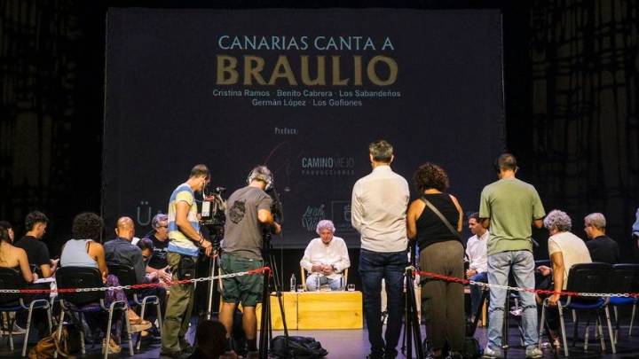 1.500 butacas al aire libre para disfrutar de Braulio en Agüimes