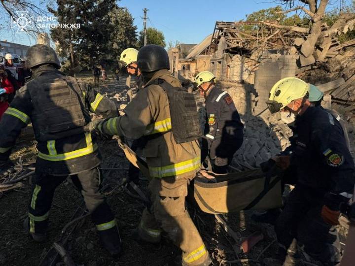Russian attack on Zaporizhzhia kills three, governor says