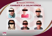 SSPH da golpe a la delincuencia en seis municipios