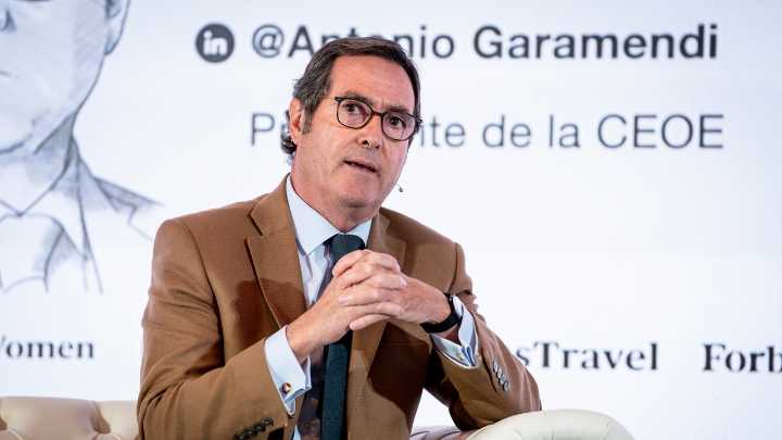 El argumento de Garamendi contra la reducción de la jornada laboral: "¿Tú crees que Alcaraz trabaja 37,5 horas?"