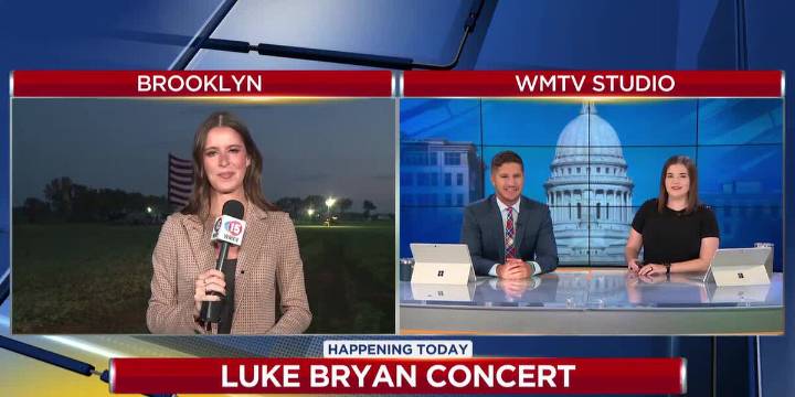 Luke Bryan concert traffic delays