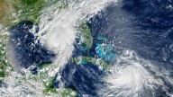 "Fujiwhara Effect" Warning Issued As Humberto And Imelda Hurricane Threats Increase