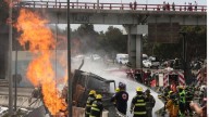 Muere otra víctima de explosión de pipa en CDMX; no hallan a sus familiares, está sin identificar