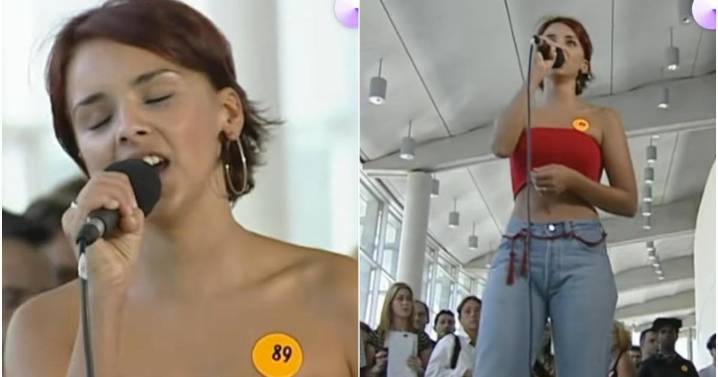 Así fue el primer casting de Chenoa para participar en 'Operación Triunfo': «No es por reírme de nadie, es que soy así»
