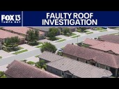 Homeowners in Tampa neighborhood say roofs are defective