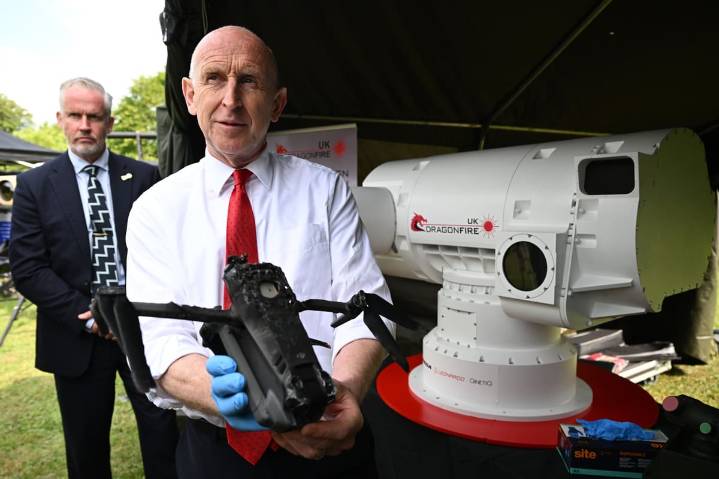 UK to mass produce drones to help Ukraine fight off Russian aerial attacks