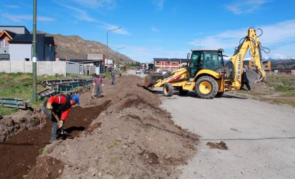 Avanza el Plan Municipal de Cordones Cuneta en el barrio Luque