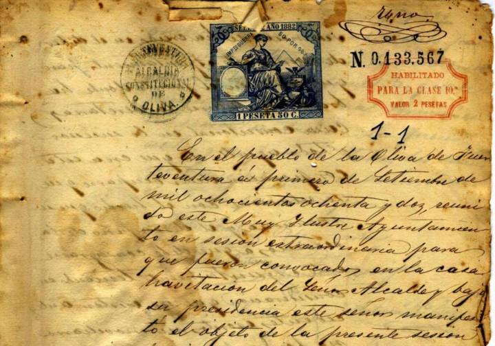 La historia de La Oliva desde 1882 se hace accesible