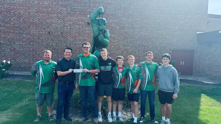 Scales Mound trap team awarded $500 scholarship