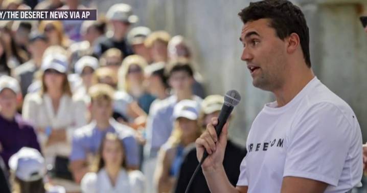 Charlie Kirk shot and killed at campus event