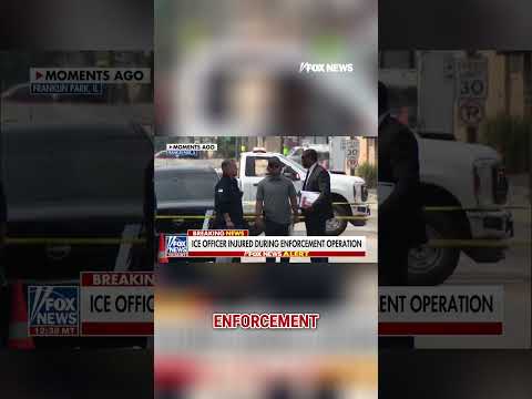 BREAKING: ICE officer seriously injured during enforcement operation #news #usa #breaking #shorts