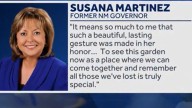 Governor plants garden to honor predecessor's sister