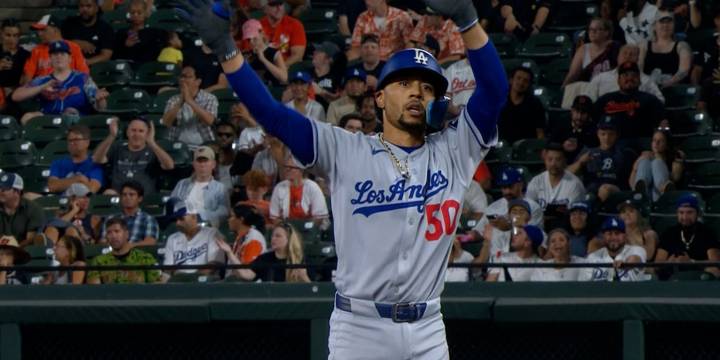 Mookie Betts' hot streak by the numbers