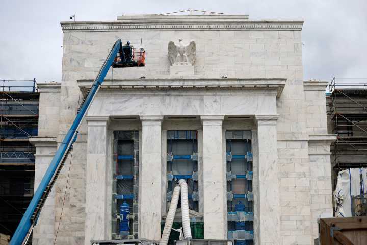 Fed Chair Powell says conditions are 'challenging'