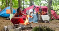'Tribe' living in Scots woods served with official eviction notice