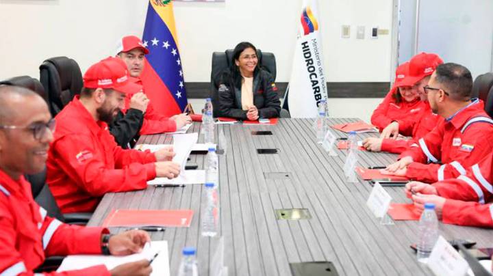 Vicepresidenta Delcy Rodríguez lidera revisión del Plan de Gestión 2025 de Petropiar