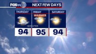 Muggy air to return to Houston on Thursday