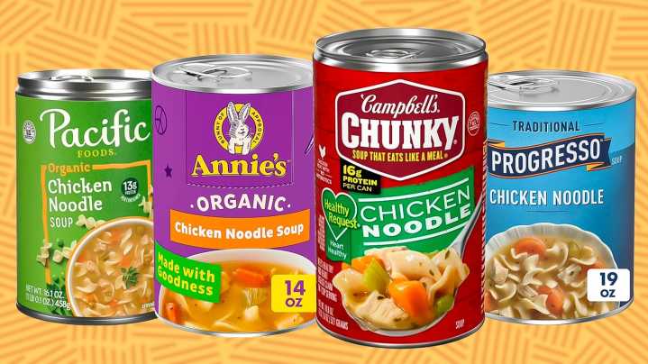 Canned Chicken Noodle Soup Ranked From Worst To Best