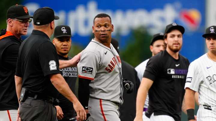 Devers' home run incites Rockies pitcher, leads to brawl, ejections