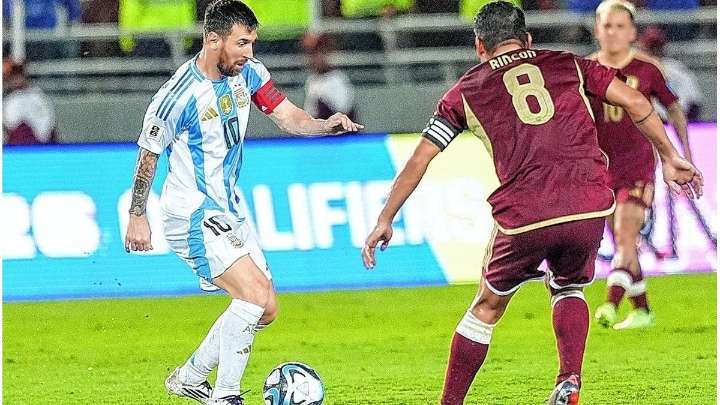 Todas las veces que Lionel Messi enfrentó a Venezuela