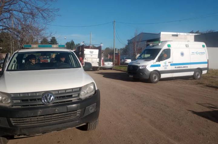Principio de incendio fue controlado gracias al rápido accionar de trabajadores