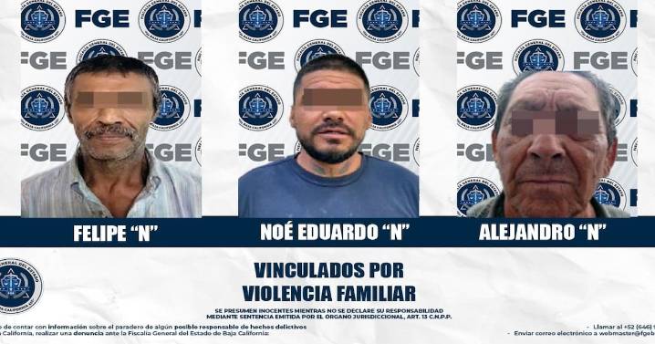 Inician proceso a tres por violencia familiar