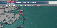 High rip currents for the Northern Outer Banks Saturday