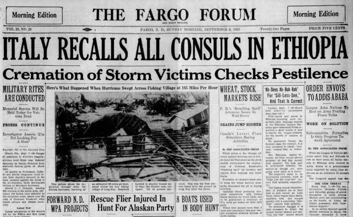 Today in History: Progress continues on new West Fargo stockyards