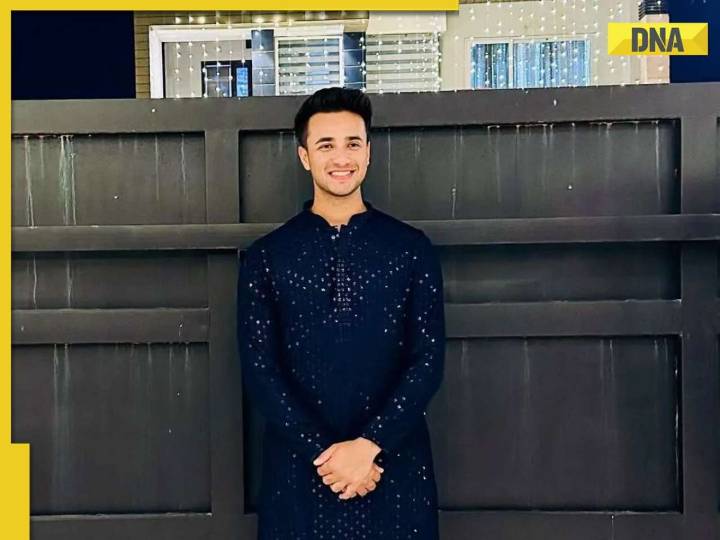 Step inside Abhishek Sharma’s luxurious home with grand entrance, with modern i