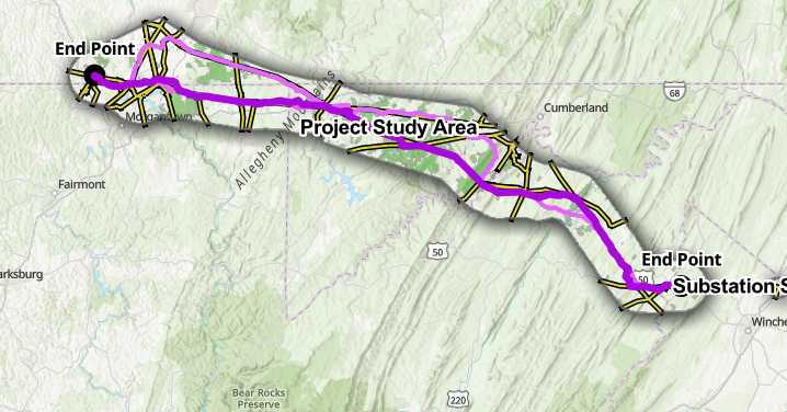 MidAtlantic Resiliency Link announces proposed 107.5-mile transmission line route