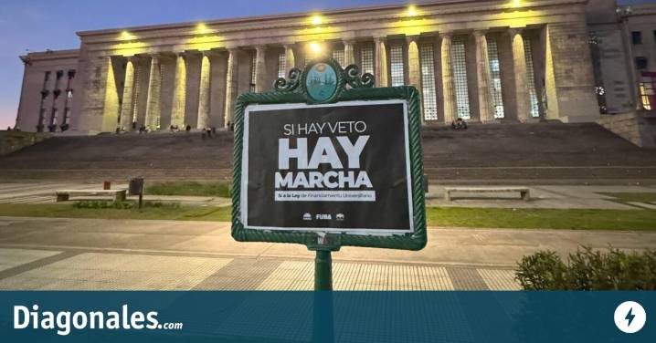 Convocan al paro universitario y a la Tercera Marcha Federal contra el veto de Milei