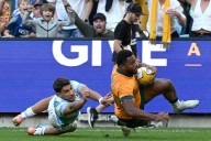 Pase forward. La polémica jugada que terminó en try de Australia y generó la indignación de los Pumas y del mundo del rugby