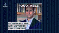 US “shaming itself” with UN veto on Gaza ceasefire