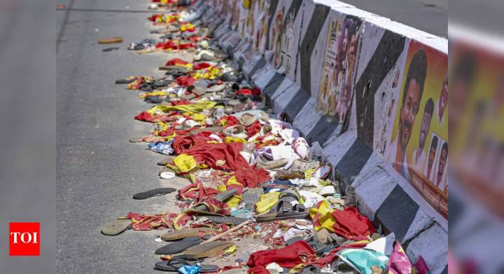 Karur tragedy: Stampede FIR names 3 of Vijay’s party; 1 arrested