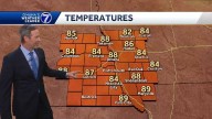Really warm this evening around Omaha