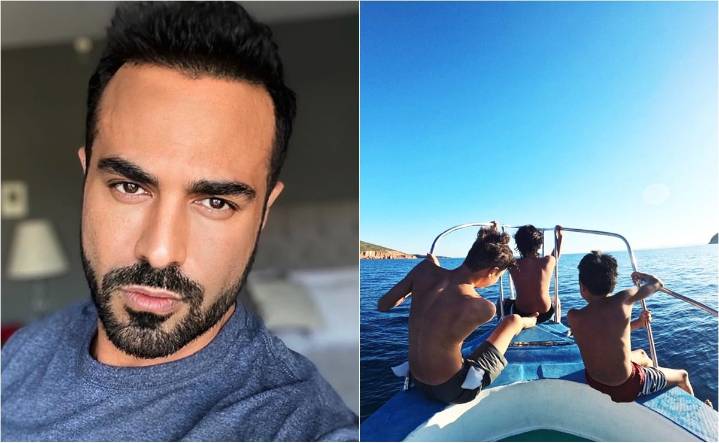 Ariel Miramontes presenta a sus hijos públicamente; su primogénito habla del orgullo que siente por él