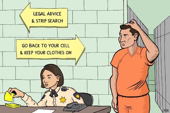 S.F. starts strip searching inmates after attorney visits