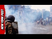 Tear Gas Fired at Protesters Demanding Madagascar President's Removal