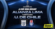Alianza Lima vs. U. de Chile: fecha, horario y canal de televisión del partido por Copa Sudamericana