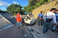 Fuerte accidente en Playa del Carmen deja daños materiales superiores a los 100 mil pesos